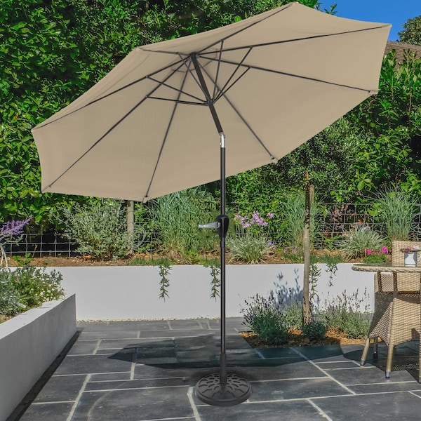 【ANTIGEL】新作Short★PATIO FRAICHEUR Pure Garden 10-Foot Outdoor Patio Umbrella with Auto-Tilt